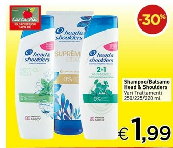 Crai Head & Shoulders Head&shouldels Shampoo 250 Ml offerta