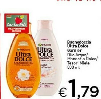 Crai Garnier Ultra Doux Shower Ultra Doux Douche 500ml Doccia Gel Unisex Corpo offerta