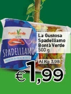 Crai Bontà verde Bonta Verde La Gustosa Spadelliamo offerta