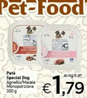 Pate Special Dog Agnello