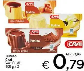 Crai Crai - Budino Al Crème Caramel 70% Di Latte 200 G(ml) offerta