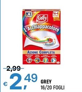 A&O Grey l'acchiappacolore offerta