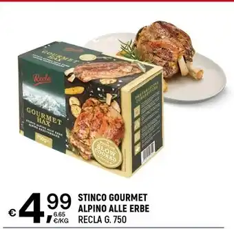 Recla stinco gourmet alpino alle erbe