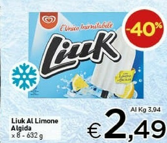 Crai Algida Liuk 632 G(ml) offerta