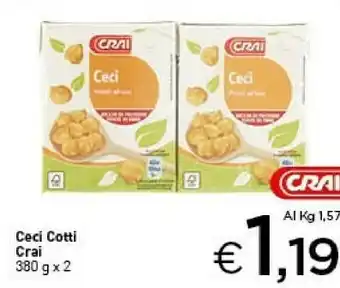 Crai Crai - Ceci 380 G(ml) offerta