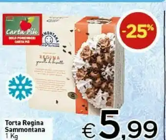 Crai Sammontana Torta Gelato Regina 1000 G(ml) offerta