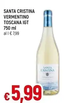 Santa cristina vermentino toscana igt
