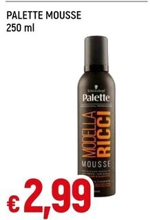Famila Superstore Palette mousse 250 ml offerta