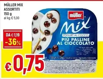 Famila Superstore Muller mix assortiti 150 g offerta