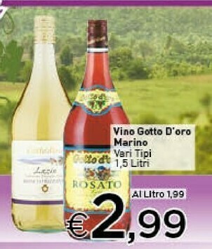 Crai Gotto D'Oro - Vino Rosato offerta