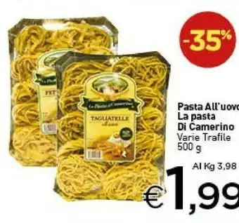 Crai La pasta di camerino Malfatti All'Uovo 500 G(ml) offerta
