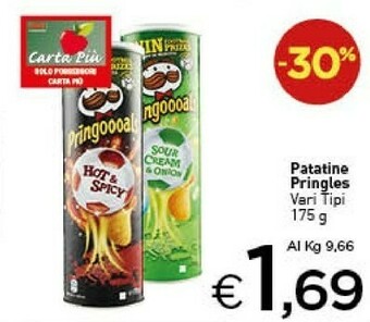 Crai Pringles Patatine offerta
