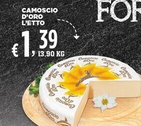 Sigma Camoscio d'oro l'etto offerta