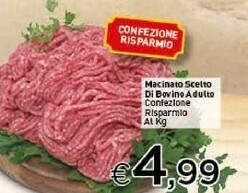 Crai Macinato Scelto Di Bovino Adulto offerta