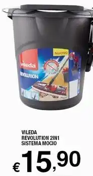 Sigma Vileda revolution 2in1 sistema mocio offerta