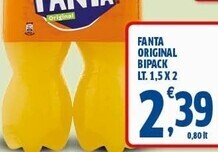 Sigma Fanta original bipack lt. 1,5 x 2 offerta