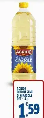 Sigma Agride olio di semi di girasole pet offerta