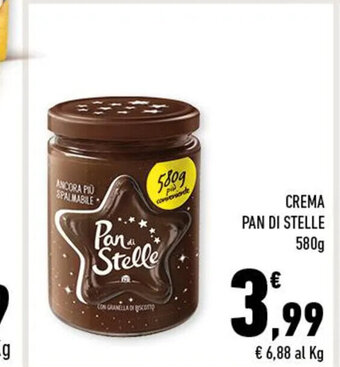 Conad CREMA PAN DI STELLE 580 g offerta