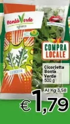 Crai Bonta Verde Cicorietta offerta