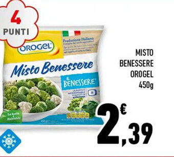 Conad MISTO BENESSERE OROGEL 450g offerta