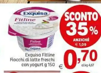 Elite Exquisa Fiocchi Di Latte Con Yogurt 150 G(ml) offerta