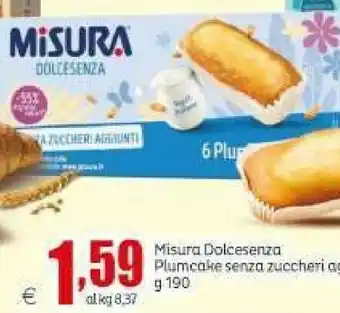 Elite Misura Plum Cake Preparato Con Yogurt Dolcesenza 190 G(ml) offerta