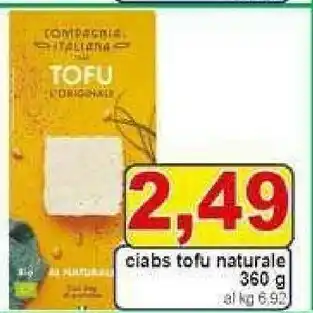Tofu Ciabs Naturale