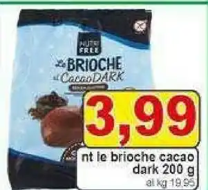 Nutri free Le Brioche Cacao Dark