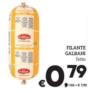 Il Centesimo FILANTE GALBANI offerta