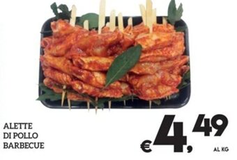 Il Centesimo ALETTE DI POLLO BARBECUE offerta