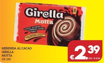 MERENDA AL CACAO GIRELLA MOTTA GR 280