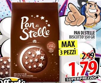 Il Genio Supermercato PAN DI STELLE BISCOTTO 350 GR offerta