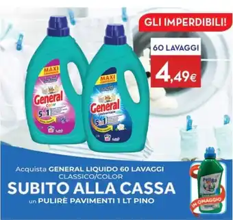 Proshop GENERAL LIQUIDO 60 LAVAGGI CLASSICO/COLOR offerta