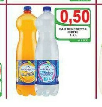 Gros San Benedetto Acqua offerta