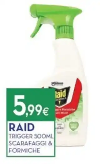 Proshop RAID TRIGGER 500ML SCARAFAGGI & FORMICHE offerta