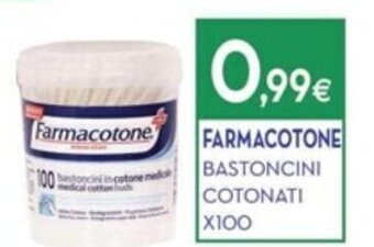 Proshop FARMACOTONE BASTONCINI COTONATI X100 offerta