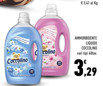 Conad AMMORBIDENTE LIQUIDO COCCOLINO vari tipi 40lav. offerta