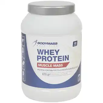 Proteine del siero di latte bodymass vaniglia