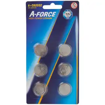 Batterie a bottone a-force