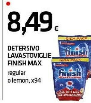 Finish Detersivo Lavastoviglie
