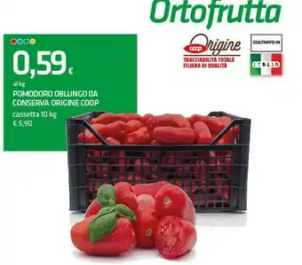 Superconti Coop Pomodorini Oblungo Da Conserva offerta