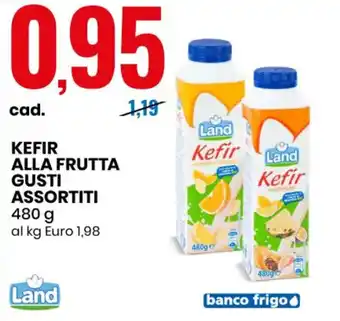 Eurospin KEFIR ALLA FRUTTA GUSTI ASSORTITI 480 g offerta