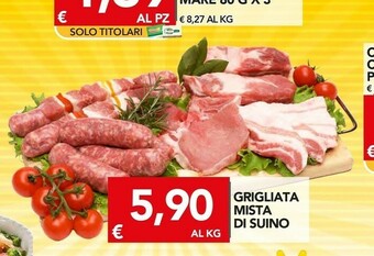 TuoDi Grigliata Mista Di Suino offerta
