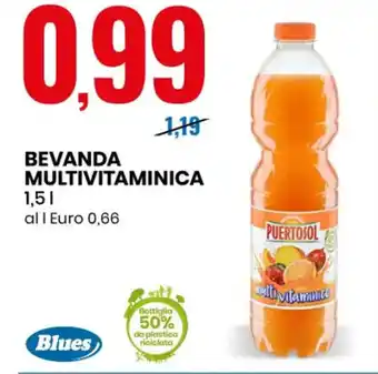 Eurospin Blues BEVANDA MULTIVITAMINICA 1,5 l offerta