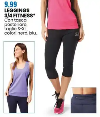 LEGGINGS 3/4 FITNESS
