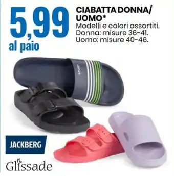 JACKBERG Glissade CIABATTA DONNA/ UOMO