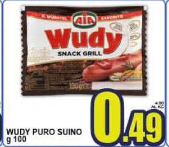 Sacoph Aia Wudy Puro Suino 100g offerta