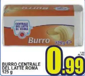 Sacoph Centrale del Latte Roma Burro 125g offerta