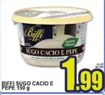Sacoph Biffi Sugo Cacio e Pepe 150g offerta