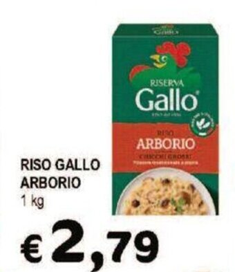 Crai RISO GALLO ARBORIO 1 kg offerta